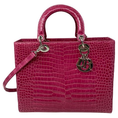 bags similar to lady dior|lady dior crocodile bag.